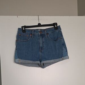 Madewell Blue Jean Shorts
